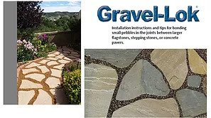 Gravel-Lok® TIPS for Joints Between Flagstones